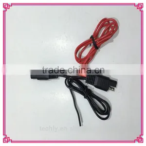 Custom 2Pin Male _Female Connector Out TO 250 Terminal Connector Cable thumbnail-4