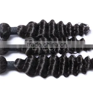100% Deep Wave Virgin Brazilian Hair Weave Wholesale Supplier's Choice thumbnail-1