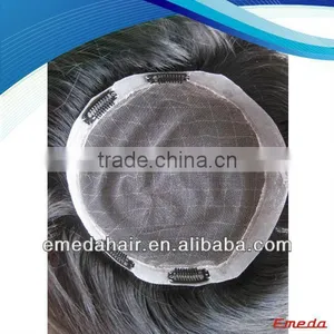 Stock Toupees Cheapest Human Hair Toupe thumbnail-1