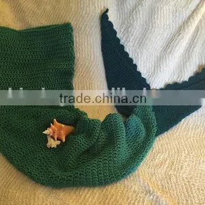 Beautiful Mermaid Tail Blanket thumbnail-2