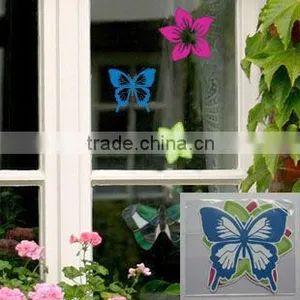Lovely Butterfly Flower the Front Window Sticker thumbnail-1