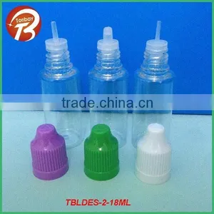 18ml e Cigarette/liquid Bottle/container With Childproof Cap thumbnail-1