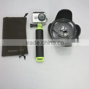 Diving Dome Port/waterproof Dome for Xiaomi yi Sport Camera /xiaomi yi thumbnail-1