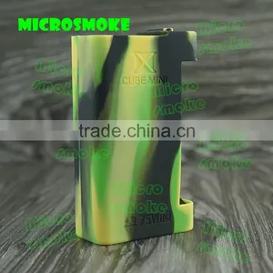 New Hot Selling 100% Original Smoke Xcube Mini 75w TC Box Mod Silicone Case/skin/sleeve/sticker/cover/enclosure/decal/wraps thumbnail-4