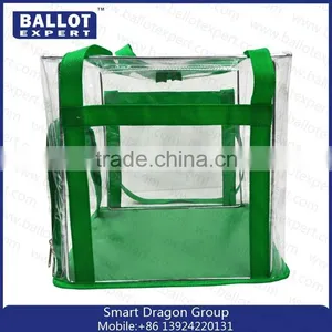 Foldable Ballot Box/ Clear Collapsible Ballot Box thumbnail-2
