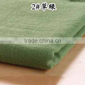 Double Solid Color Washed Cotton Fabric thumbnail-3