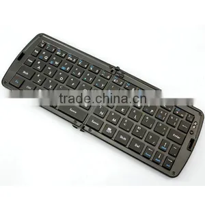 Tablet and Smartphone Portable Folding Bluetooth Keyboard thumbnail-6