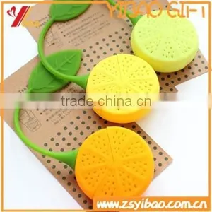 Food Grade Lemon Silicone Tea Bag Strainer thumbnail-1