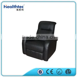 Relax Black Leather Recliner Sofa Cover Living Room Furniture thumbnail-2