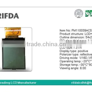 FSTN Mobile Phone Monochrome Lcd Display 128x160 thumbnail-2