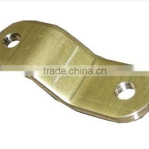 Aluminum Metal Embossed Sheet Stainless Steel Parts, Copper Metal Stamping With Cutting/ Bending/ Welding thumbnail-1