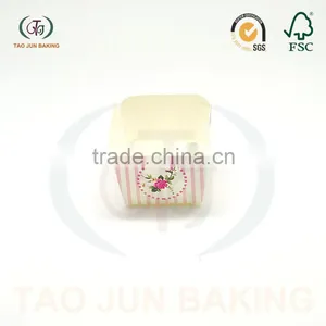Disposable Square Paper Baking Cups thumbnail-3