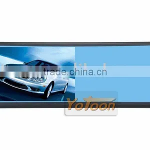 7" TFT Color LCD Screen Car Rear View Mirror Monitor thumbnail-1