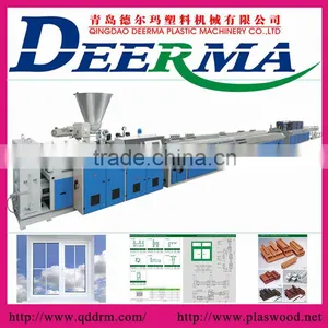 Wpc Pvc Windows and Door Frames Profiles Machine Wpc Pvc Profile Machine thumbnail-1