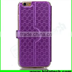 Wallet Patten Mobile Phone Flip Leather Case for Iphone 6 Leather Pouch thumbnail-3