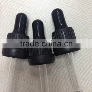 Black Plastic Child Proof Dropper With Security thumbnail-1