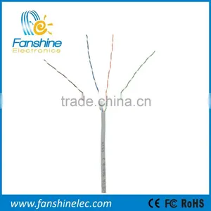 Fanshine 1000ft Cat5e Bare Copper Network Lan Cable 0.5mm CCA 4 Paris thumbnail-1