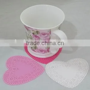 PVC Tea Cup Bar Mat Coaster Vegetable Shaped Coaster Coaster Bus Toyota Coaster Bus thumbnail-1