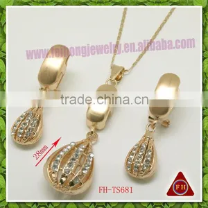 2011 African Fashion Alloy Jewelry Set thumbnail-1