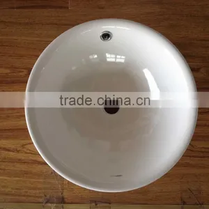 FH35 Bowl Sink Sanitary Ware Ceramic Bathroom Desgin thumbnail-2