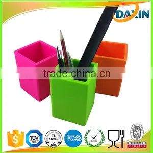 OEM Silicone Pencil Container, Custom Decorative Silicone Pen Holder thumbnail-1