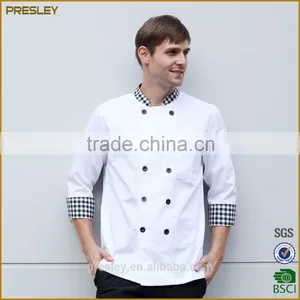 High Quality Customize Chef Cook Workwear Hotel Restaurant Chef Uniform thumbnail-1