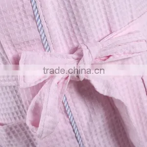 2016 Spring Summer Brand Lovers Pajamas Robe Women Cotton Robes Couples Long-Sleeve Turn-down Collar Bathrobe for Men & Women thumbnail-4