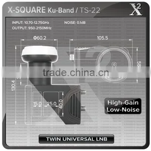 Best New Tokyosat Twin Lnb in 2016 thumbnail-2