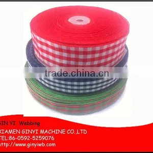 Polyester Decorative Grid Ribbon/tartan Ribbon/check Ribbon thumbnail-3