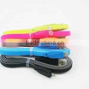 1M ABS Injection Shell TPE Lines USB Data&Sync Charger Cable For Android IPhone thumbnail-5