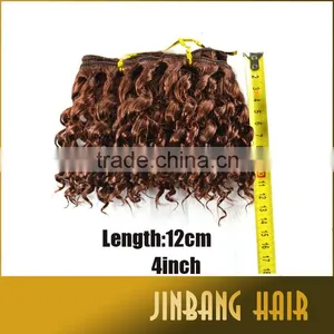 Attractive Private Label Angels Rumba Hair 4inch for Black People Synthetic Afro Kinky Hair Weft thumbnail-1