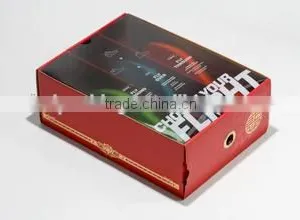 Lid Bottom Luxury Shoe Boxes Fold Printed Service Shoe Boxes thumbnail-3