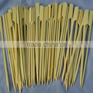 Bamboo Flat Skewer for BBQ With 20cm, 25cm, 30cm Long Size, Food Safe Bamboo Stick Most Popular Supplier's Choi thumbnail-1