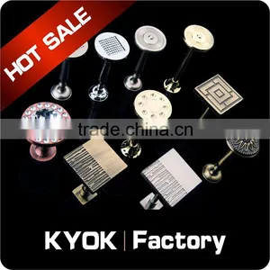 KYOK Crystal Cutain Wall Hooks ,elegrant Window Decoratitive Curtain Hook,curtain Hooks Wholesale thumbnail-6