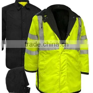Functional Design High Visibility Reversible Reflective Jacket thumbnail-1
