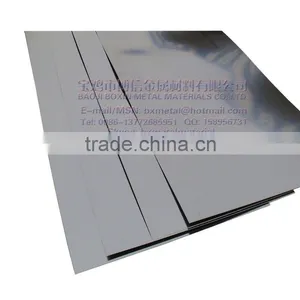 99.95% ASTM B386 Molybdenum Plates Heets Foils Strips and Their Alloys thumbnail-1