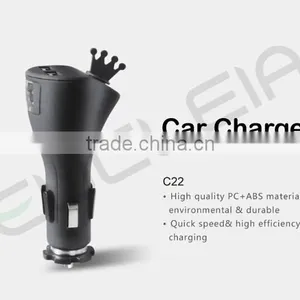 Wholesaler Support Dual USB Car Charger 5V 2.1A In-car Simultaneous Charing for Phone thumbnail-6