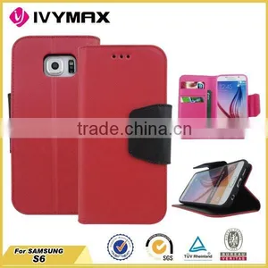 Mercury Wallet Leather Case for Samsung s6 Mobilephone Case thumbnail-5