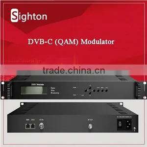 2016 Hotsale Broadcasting Digital tv QAM Modulator Single Channel DVB-C thumbnail-1