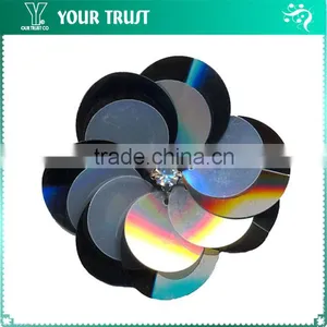 Handmade Rhinestone Layer White Flower Decorative For Dresses Gift Crafts thumbnail-5