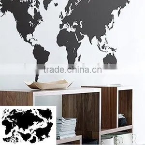 Vinyl Map Wall Sticker thumbnail-1
