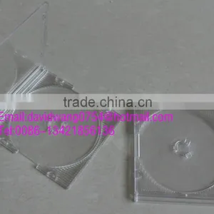 Mini cd Case Single Clear Transparent thumbnail-3