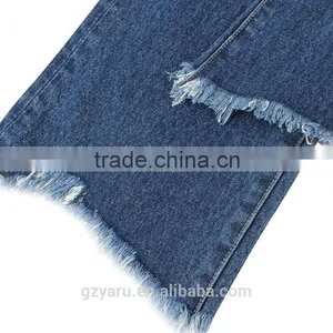 Newest Fashion Women Teen Girls Slim Long Ripped Jeans Trousers Cow Bells for Women thumbnail-5