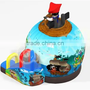Channal Inflatabel Pirate Ship Bouncy House, Inflatable Jumping Bouncer House for Sale thumbnail-3