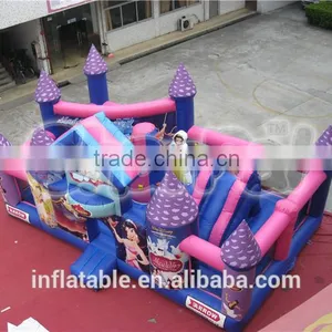 Factory Direct Sales Inflatable Obstacle Tunnel Game Funny City Fairy Tale Game thumbnail-2