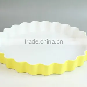 Hand Painting Custom Printed Stoneware Plate, New Design Ceramic Plate thumbnail-4