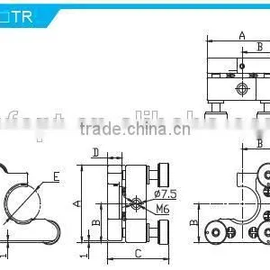 MSC-4TR Height of Center Height 68mm/good Touch Feeling Kinematic C Type Mounts With 3 Adjusters/Kinematic Mount for Lab thumbnail-2