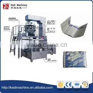 Factory Price Auto Rotary Microwave Popcorn Pouch Packing Machine thumbnail-1