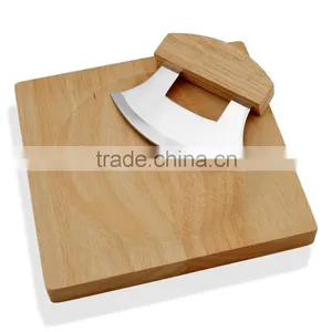 Herbs Board With Mezzaluna thumbnail-2
