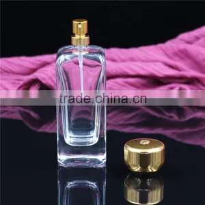 2016 New Products Wholesale 100ml Square Glass Spray Bottle Perfume Bottles thumbnail-2